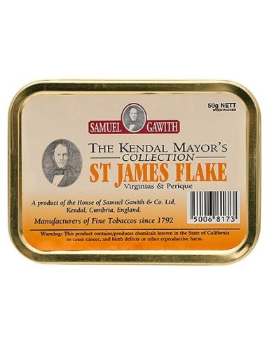 توتون پیپ ساموئل Samuel Gawith St. James Flake اصل
