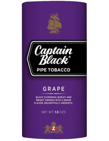 توتون پیپ کاپتان بلک گریپ Captain Black Grape اصل