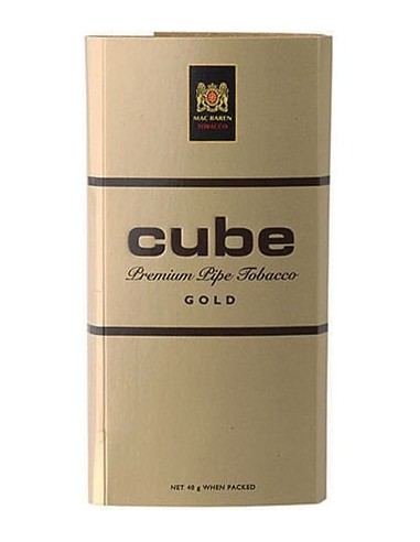 توتون پیپ مک بارن کیوب طلایی MAC BAREN Cube Gold