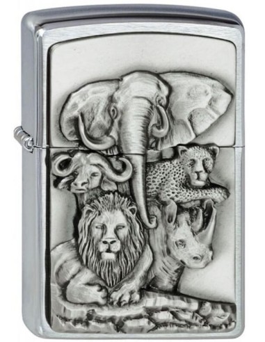 فندک زیپو Zippo 1300189 - Africa Big Five اصل