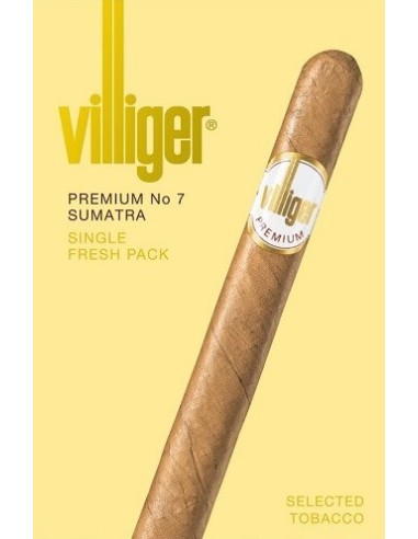 سیگار برگ ویلیجر پریمیوم شماره 7 سوماترا Villiger Premium No 7 Sumatra