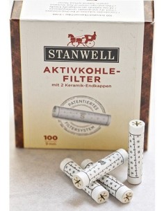 فیلتر پیپ دو سر سرامیک استانویل 100 عددی Stanwell