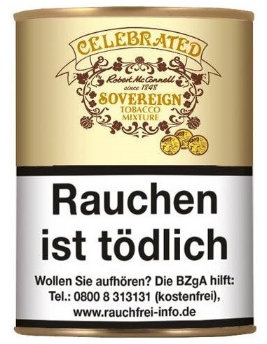 توتون پیپ رابرت مک کانل Robert McConnell Celebrated Sovereign