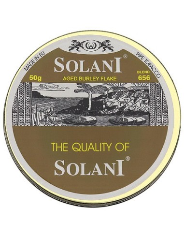 توتون پیپ سولانی Solani 656 Aged Burley Flake