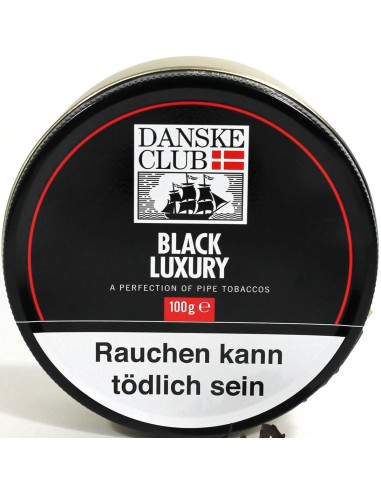 توتون پیپ بلک لاکچری Danske Club Black Luxury