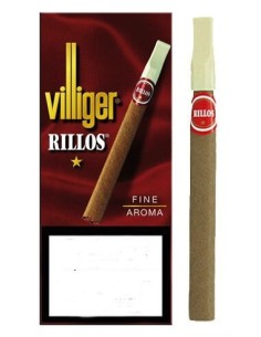 سیگار برگ ویلیجر-ویلیگر ریلوس فاین آروما(سیگاریلو) Villiger Rillos Fine Aroma-بسته 5 نخی