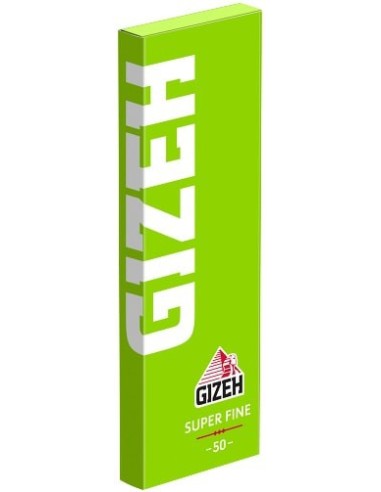 پیپر (کاغذ) سیگار پیچ فوق نازک گیزه 50 عددی Gizeh Super Fine