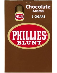 سیگار برگ Phillies Blunt Chocolate (بسته 5 نخی)